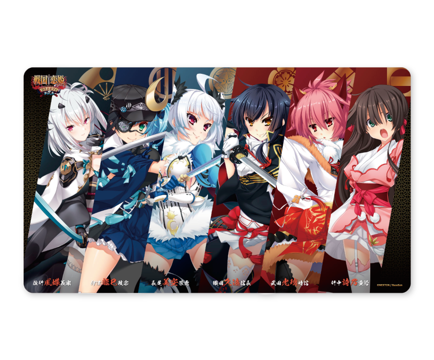 戦国恋姫　コラボカフェ　ラバーマット 商品紹介｜フロンティアワン